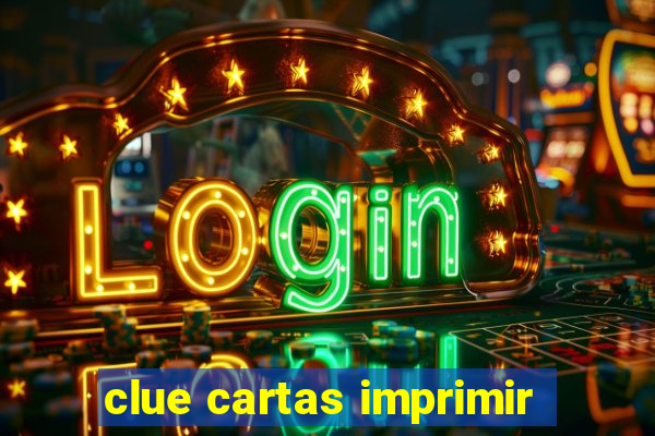 clue cartas imprimir